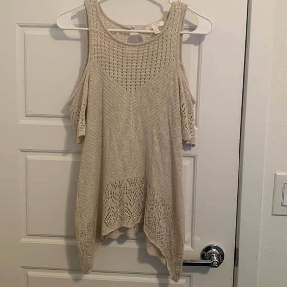 LC Lauren Conrad Tops - LC Lauren Conrad Cold-Shoulder Top